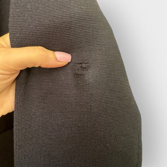 COS ribbed wool navy blue cardigan - Picture 6 of 7